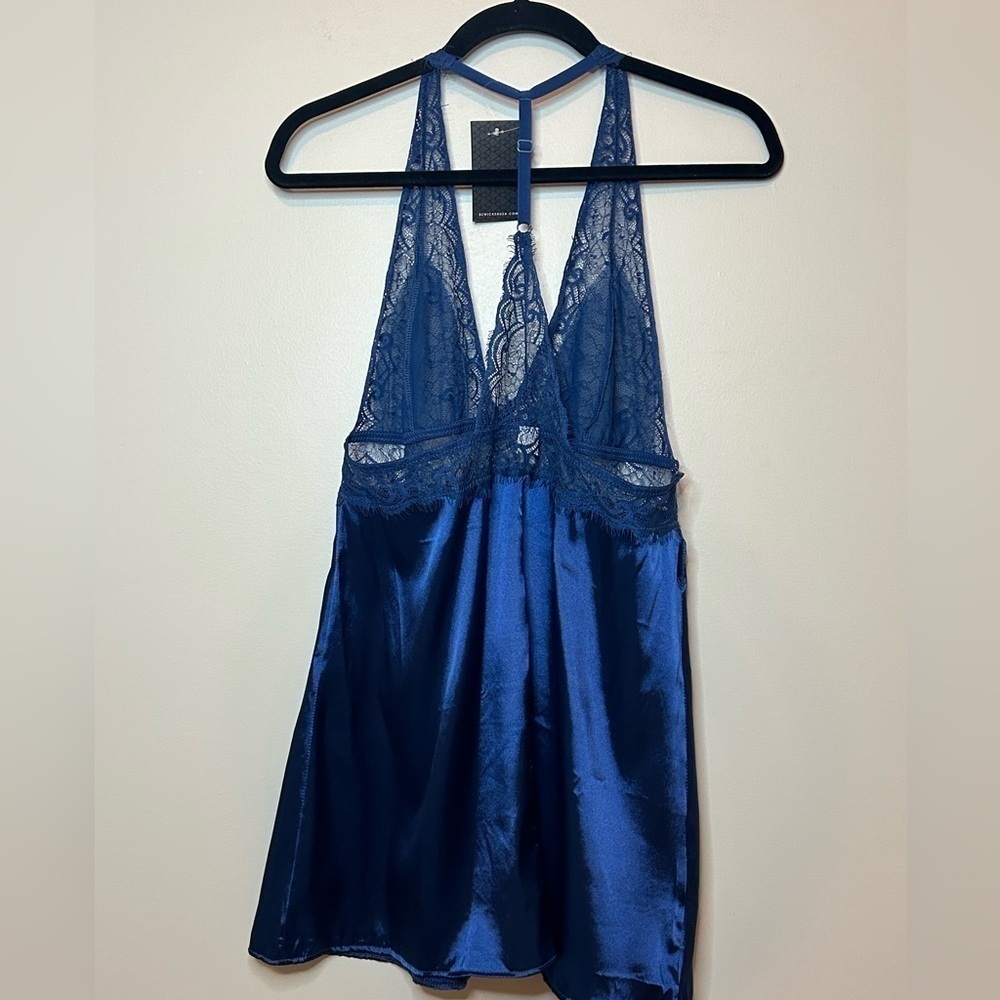 BeWicked V-Neck Slip Chemise With Racerback - Picture 9 of 9